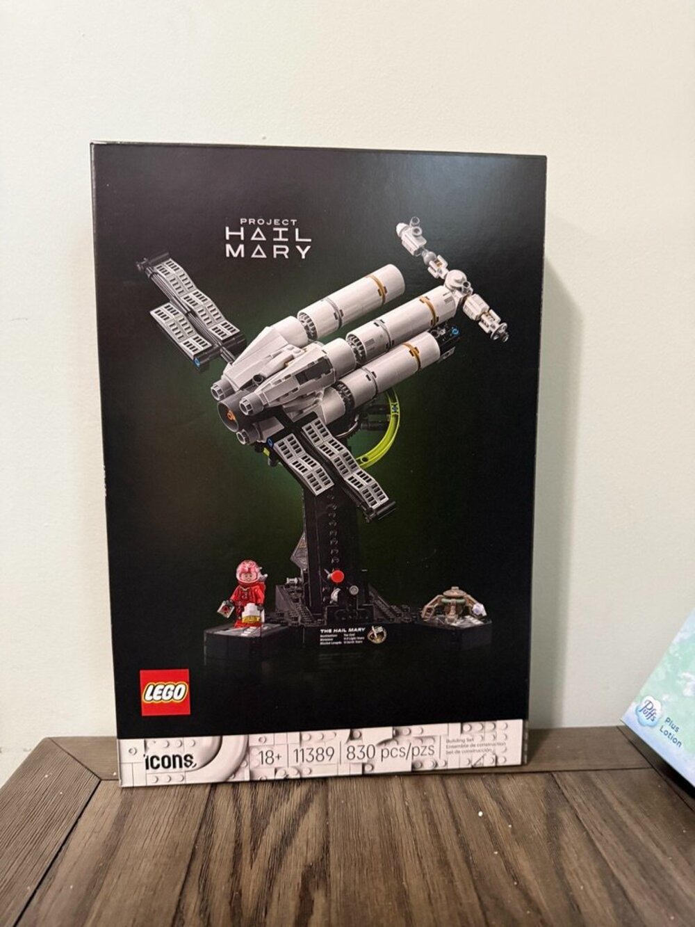 LEGO Project Hail Mary White Rocket Buildable Model for Kids